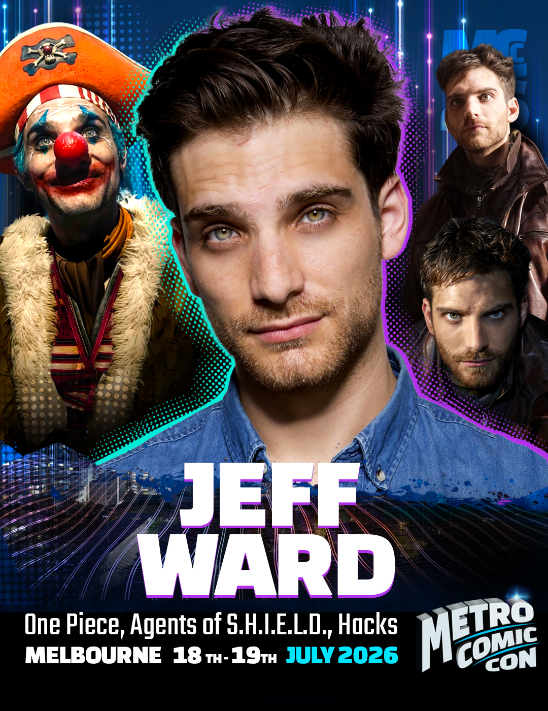 Jeff Ward - Send In Item Autograph