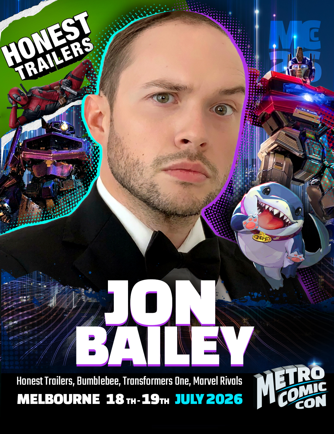 Jon Bailey - Send In Item Autograph