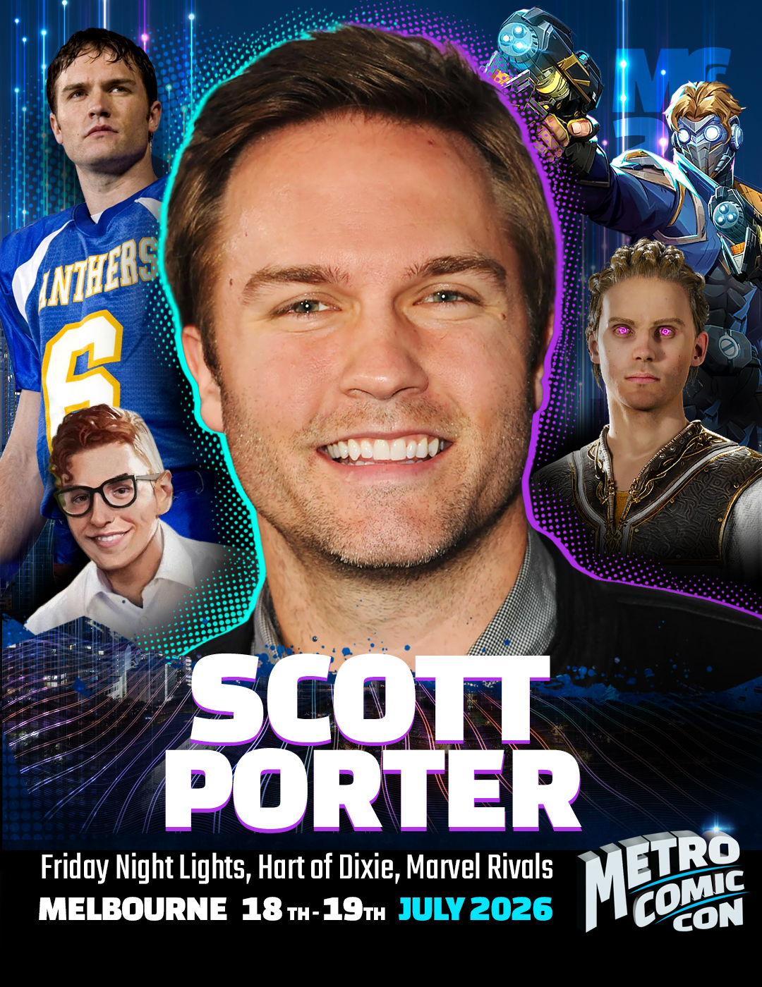 Scott Porter - Absentee Autograph
